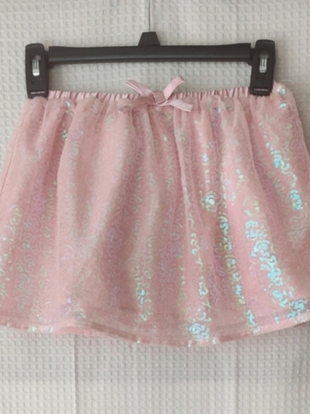 365 Kids from Garanimals Girls Pink Sequins Skirt Size 6💰